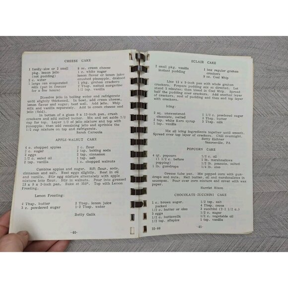 Berry Good Recipes Vintage Cookbook Local Ethnic Cooking Pennsylvania 1984 - Picture 5 of 6
